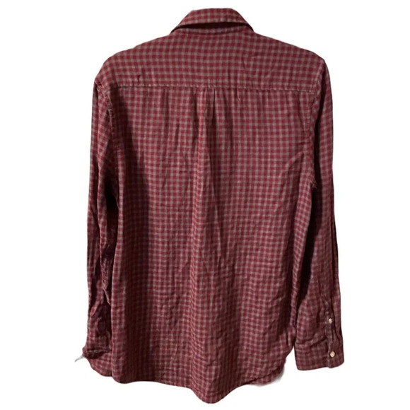 LUCKY BRAND MENS CHECKERED FLANNEL TOP - Picture 2 of 5